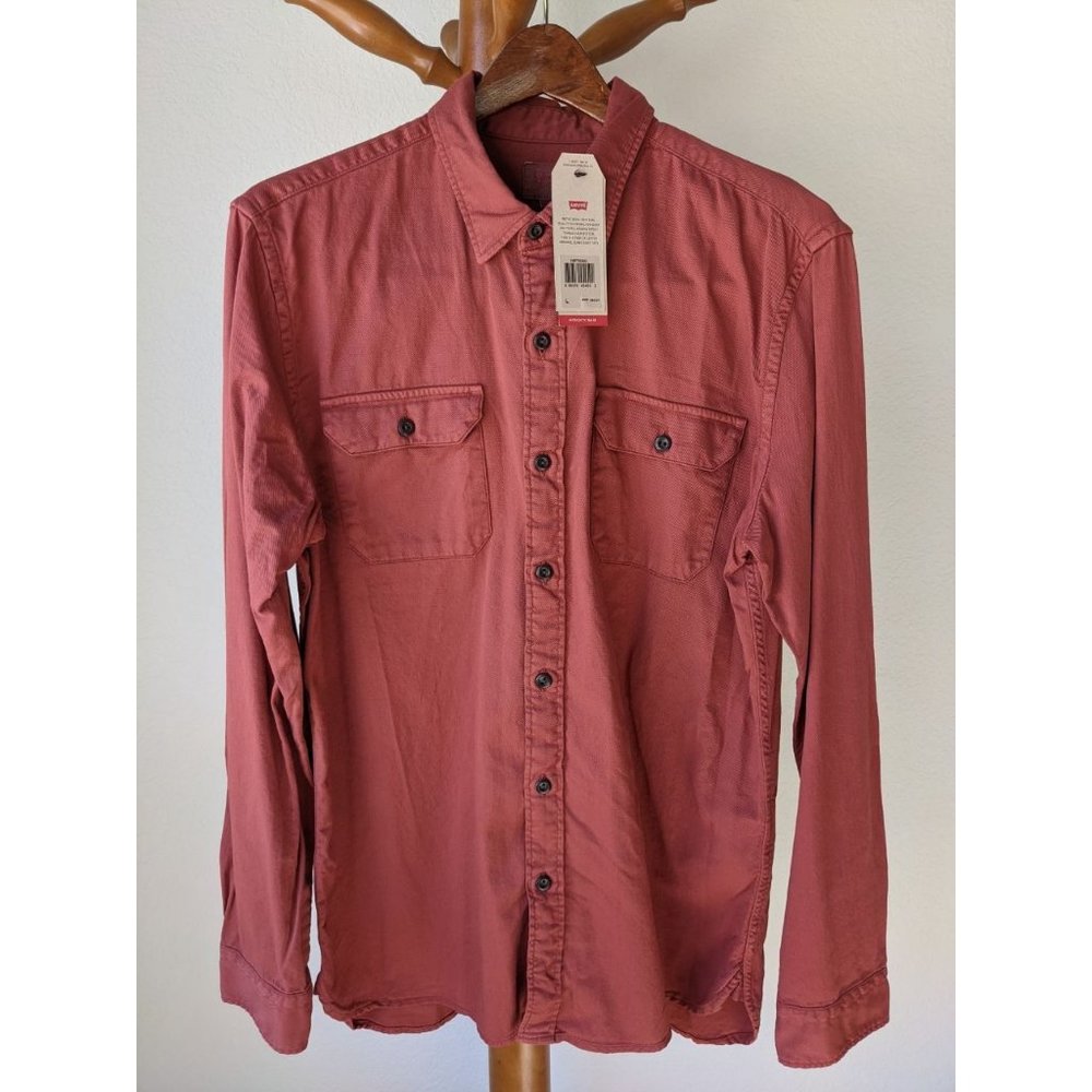 Levi's Classic Western Standard Fit Shirt, Brick Red